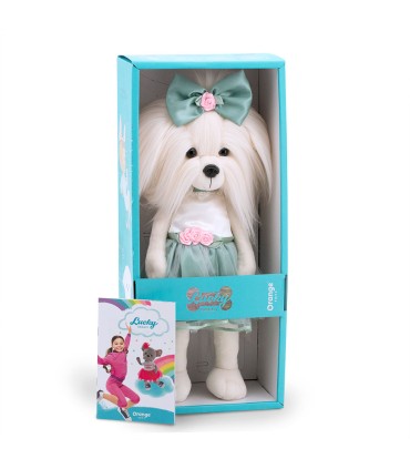 PELUCHE LUCKY MIMI CAPULLO DE ROSA ORANGE TOYS