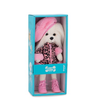 PELUCHE LUCKY YOYO MON AMOUR ORANGE TOYS