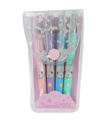 MINI SET BOLIGRAFOS GEL PRINCESS MIMI