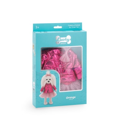 LUCKY CONJUNTO DE ROPA CHAQUETA ROSA