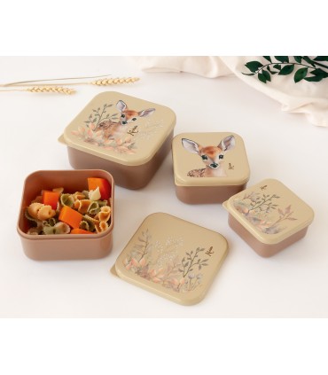 SET PORTAALIMENTOS 4U BEIGE KIOKIDS