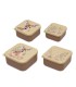 SET PORTAALIMENTOS 4U BEIGE KIOKIDS
