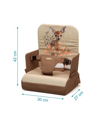 TRONA DE VIAJE BEIGE KIOKIDS