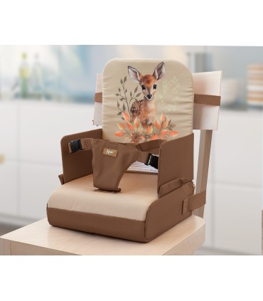 TRONA DE VIAJE BEIGE KIOKIDS