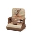 TRONA DE VIAJE BEIGE KIOKIDS