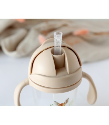 TAZA APRENDIZAJE BEIGE KIOKIDS