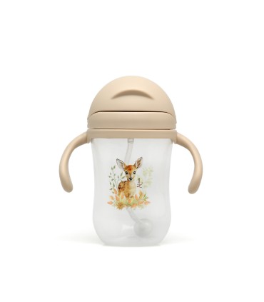 TAZA APRENDIZAJE BEIGE KIOKIDS