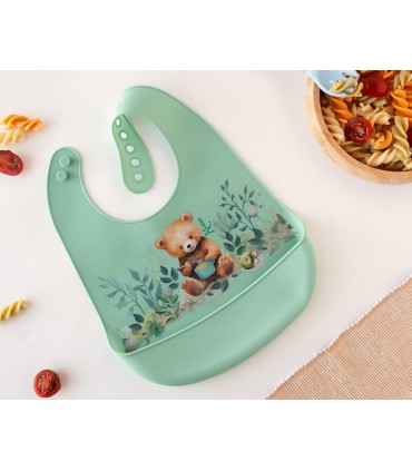 BABERO SILICONA SALVIA KIOKIDS