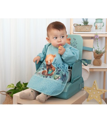 BABERO CON MANGAS SALVIA