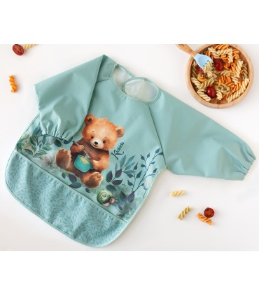 BABERO CON MANGAS SALVIA