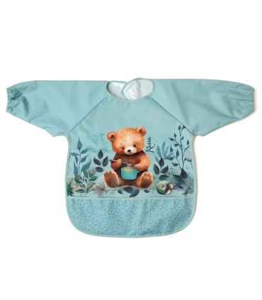 BABERO CON MANGAS SALVIA