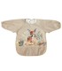 BABERO CON MANGAS BEIGE KIOKIDS
