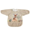 BABERO CON MANGAS BEIGE KIOKIDS