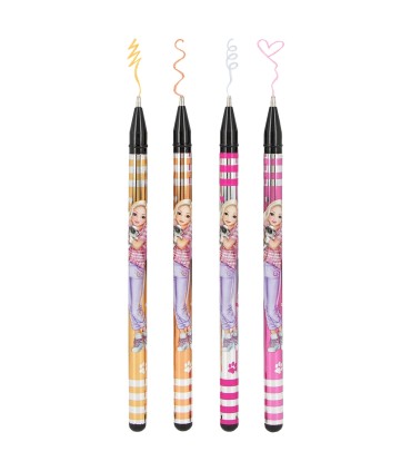 SET ROLLER PURPURINA METALIC. TOP MODEL