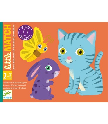 CARTAS LITTLE MATCH DJECO
