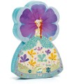 PUZZLE SILUETA PRINCESA PRIMAVERA DJECO