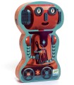 PUZZLE SILUETA BOB EL ROBOT DJECO