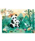PUZZLE SILUETA LEO EL PANDA DJECO