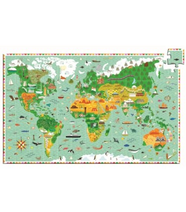 PUZZLE OBSERVACION LOS MONUMENTOS DJECO