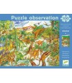 PUZZLE OBSERVACION DINOSAURIOS DJECO