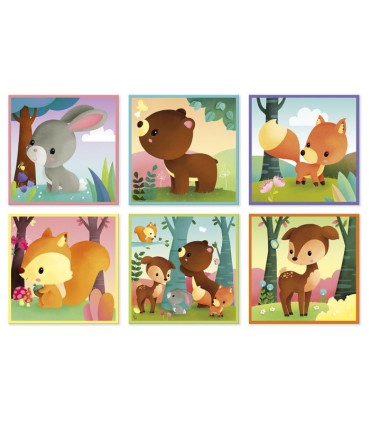 KUBKID ANIMALES DEL BOSQUE JANOD