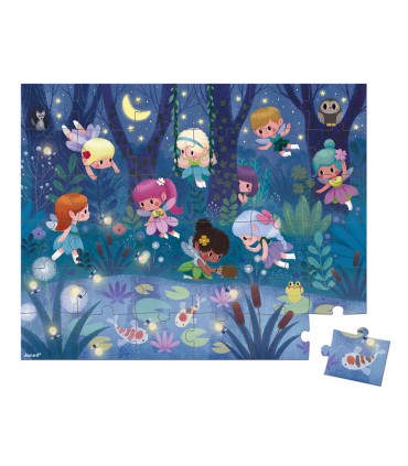 PUZLE HADAS Y NENUFARES JANOD