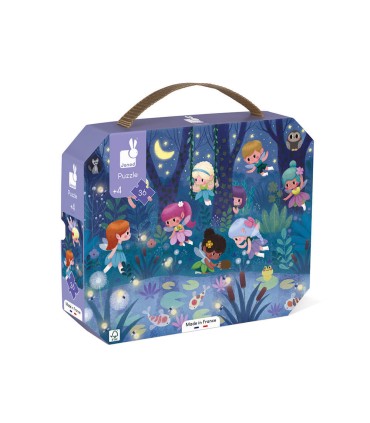 PUZLE HADAS Y NENUFARES JANOD