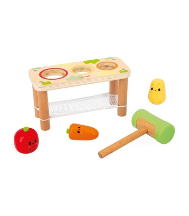 JUEGO DE GOLPEO VERDURAS