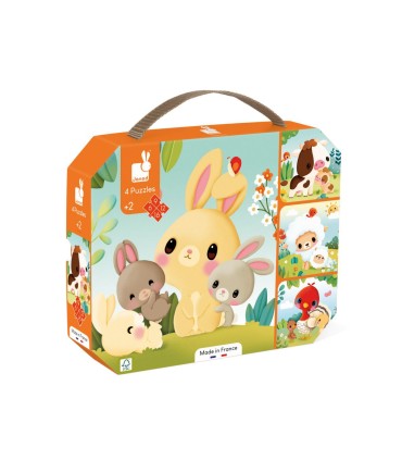 PUZZLE EVOLUTIVO LOS ANIMALES JANOD