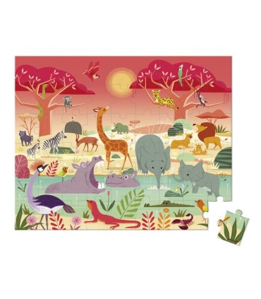 PUZZLE RESERVA DE ANIMALES JANOD