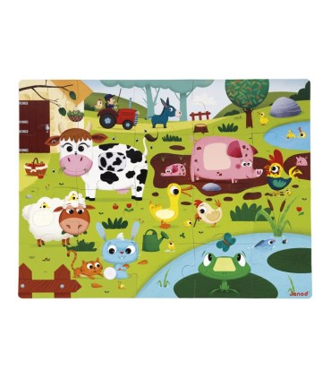 PUZLE TACTIL LA GRANJA JANOD