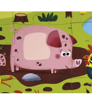 PUZLE TACTIL LA GRANJA JANOD