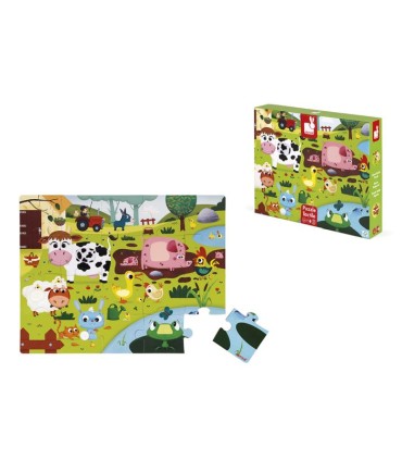 PUZLE TACTIL LA GRANJA JANOD