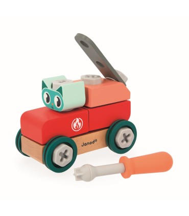 BRICO'KIDS COCHE GATO BRICOLAJE