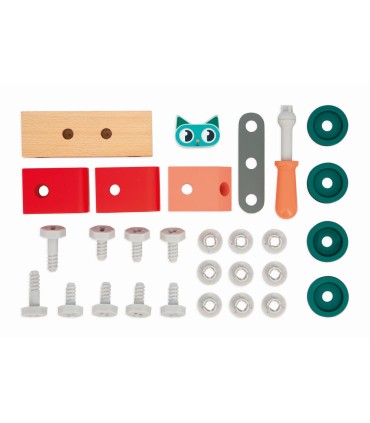 BRICO'KIDS COCHE GATO BRICOLAJE