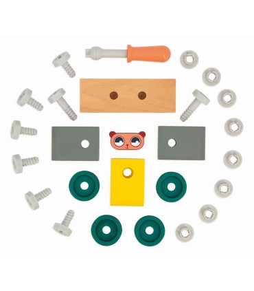 BRICO'KIDS COCHE OSO BRICOLAJE