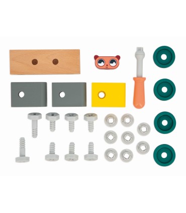 BRICO'KIDS COCHE OSO BRICOLAJE