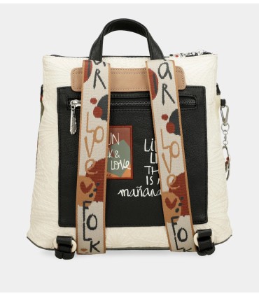 MOCHILA MEDIANA  ALMA ANEKKE