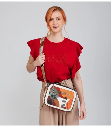 BANDOLERA 3 COMPARTIMENTOS  ALMA ANEKKE