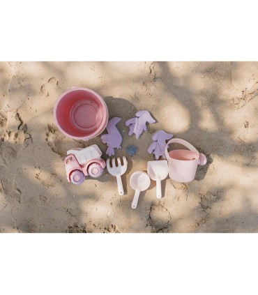SET JUGUETES PLAYA OLD ROSE