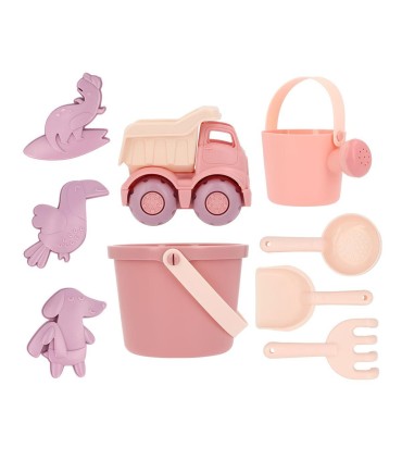 SET JUGUETES PLAYA OLD ROSE