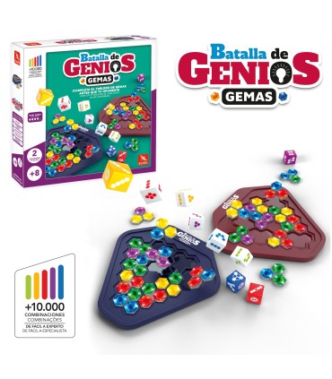 BATALLA DE GENIOS GEMAS LUDILO