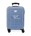 MALETA TROLLEY ABS WILD FLOWERS