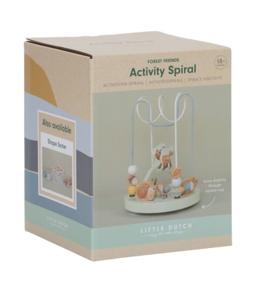 ESPIRAL DE CUENTAS FOREST FRIENDS LITTLE DUTCH