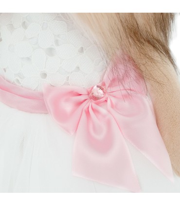 PELUCHE LUCKY YOYO VESTIDO BLANCO