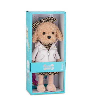 PELUCHE LUCKY FENDI CAZADORA CUERO