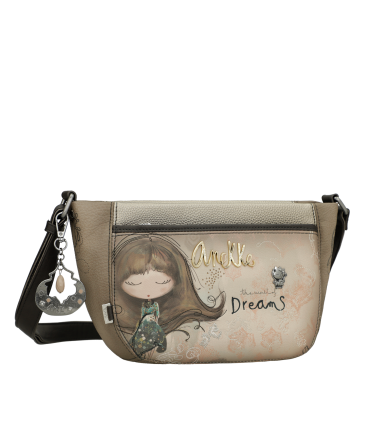 BOLSO BANDOLERA OVALADA REAL ANEKKE