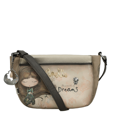 BOLSO BANDOLERA OVALADA REAL ANEKKE