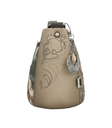 BOLSO BANDOLERA OVALADA REAL ANEKKE