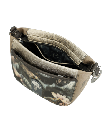 BOLSO BANDOLERA OVALADA REAL ANEKKE